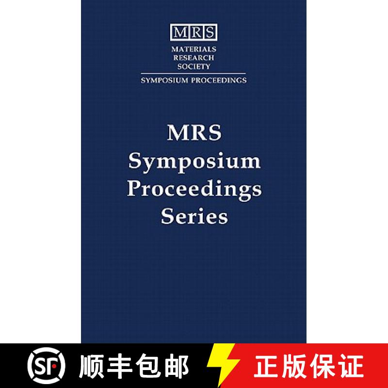 预订 Diamond Electronics and Bioelectronics - Fundamentals to Applications III: Volume 1203 [9781605111766]
