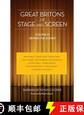 【3-4周达】Great Britons of Stage and Screen (hardback): Volume IV, Behind the Scenes [9798887715254]