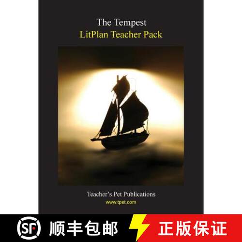 【3-4周达】Litplan Teacher Pack: The Tempest [9781602492561]