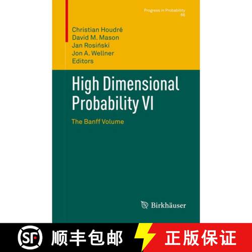 【3-4周达】精装 High Dimensional Probability VI: The Banff Volume - High Dimensional Probability VI T... [9783034804899]