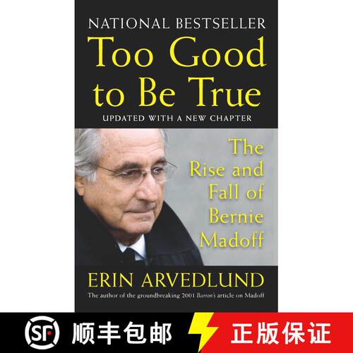 【3-4周达】Too Good to Be True: The Rise and Fall of Bernie Madoff [9781591842996]