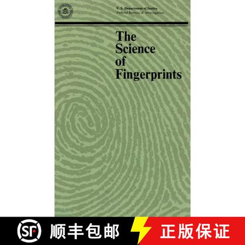 【3-4周达】精装 The Science of Fingerprints: Classification and Uses [9781839310287]