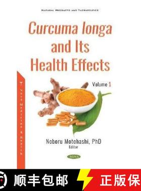 【3-4周达】Curcuma longa and Its Health Effects: Volume 1 [9781536180831]