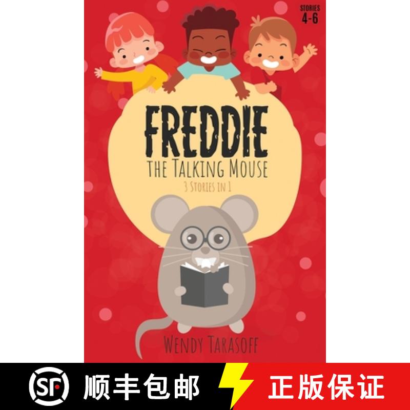 【2-3周达】Freddie, the Talking Mouse Series: Stories 3 to 6 [9781777509859]