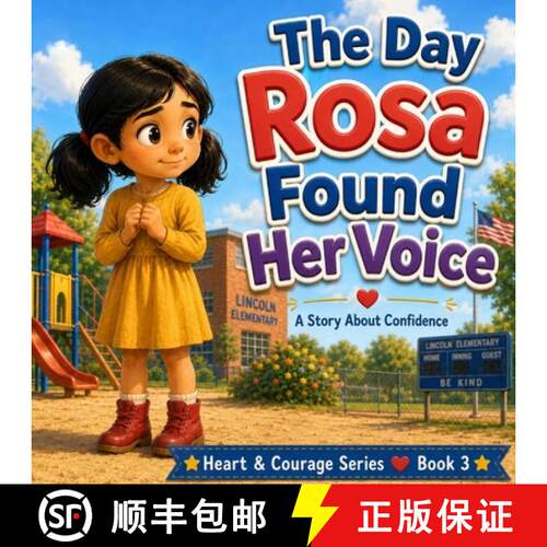 【3-4周达】The Day Rosa Found Her Voice: A Story About Confidence [9798905148873]