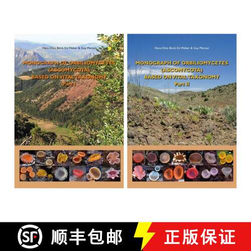 预订 Monograph of Orbiliomycetes (Ascomycota) Based on Vital Taxonomy (2-Volume Set) [9782919877249]