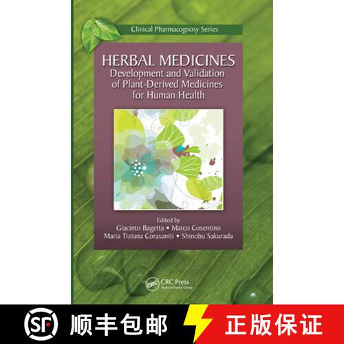 【3-4周达】Herbal Medicines: Development and Validation of Plant-derived Medicines for Human Health [9781032099217]