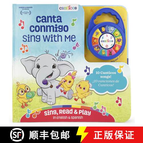 【3-4周达】精装 Canticos Canta Conmigo / Sing with Me (Bilingual) [9781646389216]