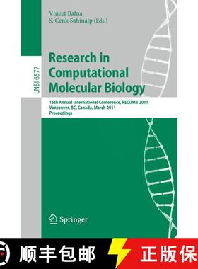 【3-4周达】Research in Computational Molecular Biology: 15th Annual International Conference, RECOMB ... [9783642200359]