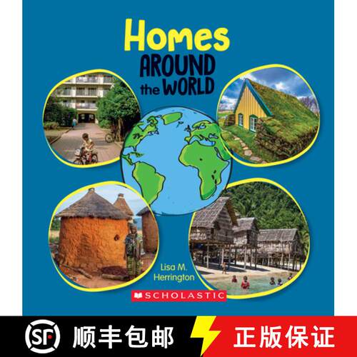 【3-4周达】Homes Around the World (Around the World) [9781338768657]