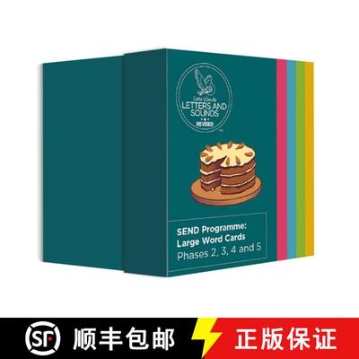 【3-4周达】SEND Programme: Large Word Cards: Phases 2, 3 and 5 [9780008582586]