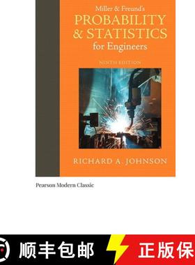 预订 Miller & Freund's Probability and Statistics for Engineers (Classic Version) [9780134995380]
