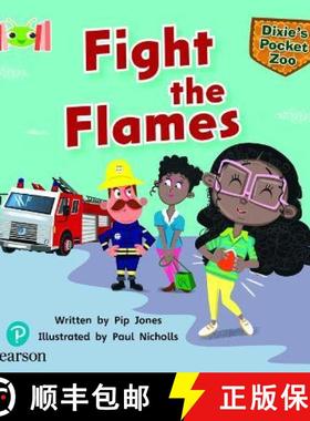 【3-4周达】Bug Club Reading Corner: Age 5-7: Dixie's Pocket Zoo: Fight the Flames [9781292447469]