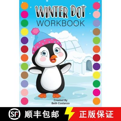 预订 Dot Markers WINTER Activity Workbook for ages 2-5 [9781088089446]