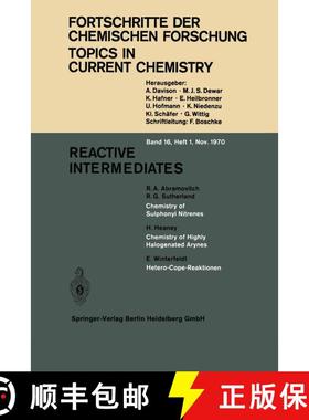 【3-4周达】Reactive Intermediates [9783540051039]