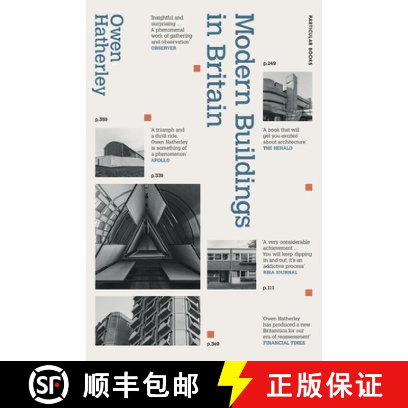 【3-4周达】Modern Buildings in Britain : A Gazetteer [9780241701850]
