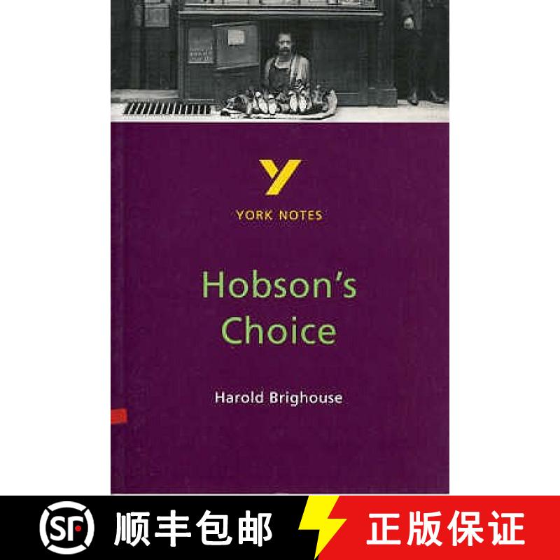 Hobson's Choice: York Notes GCSE - for 2026, 2027 exams [9780582313521]