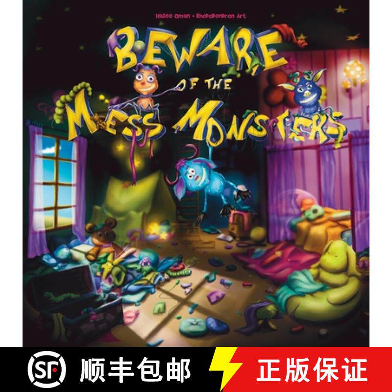 【3-4周达】Beware of the Mess Monsters: Because kids could use another reason to clean their rooms! A... [9781953889096]
