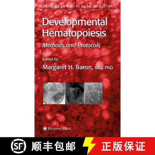 【3-4周达】精装 Developmental Hematopoiesis: Methods and Protocols [9781588292964]