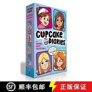 【3-4周达】Cupcake Diaries The Graphic Novel Collection 2 (Boxed Set): Katie, Batter Up! Graphic Nove... [9781665975247]
