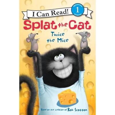 Splat the Cat: Twice the Mice (I Can Read Book 1) [9780062294210]