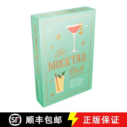 【3-4周达】The Mocktail Deck : 52 Classic and Modern Mocktail Recipe Cards for Every Occasion [9781837995530]