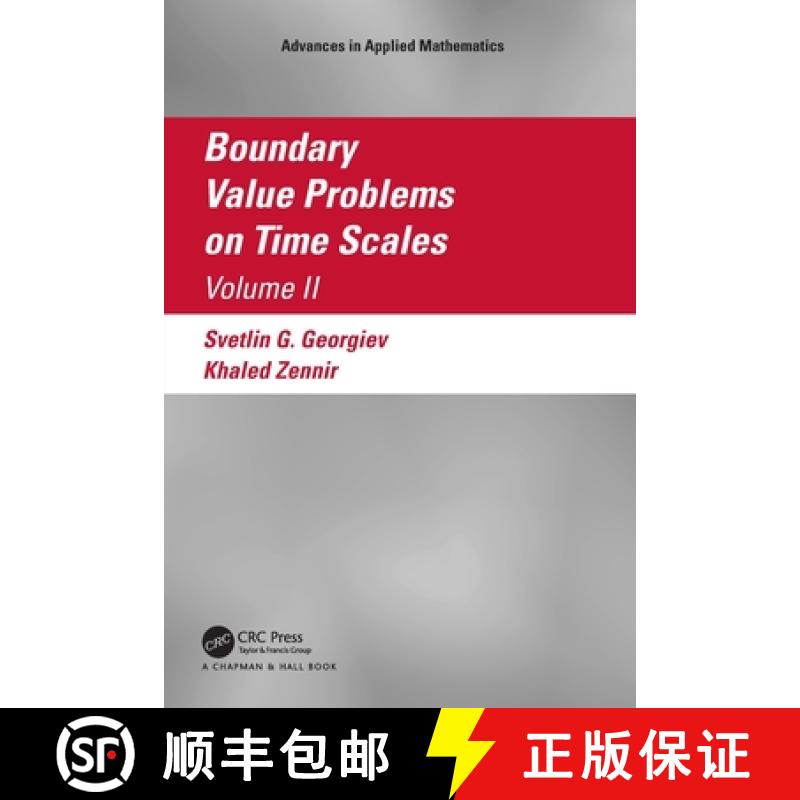 【3-4周达】Boundary Value Problems on Time Scales, Volume II [9781032059594]
