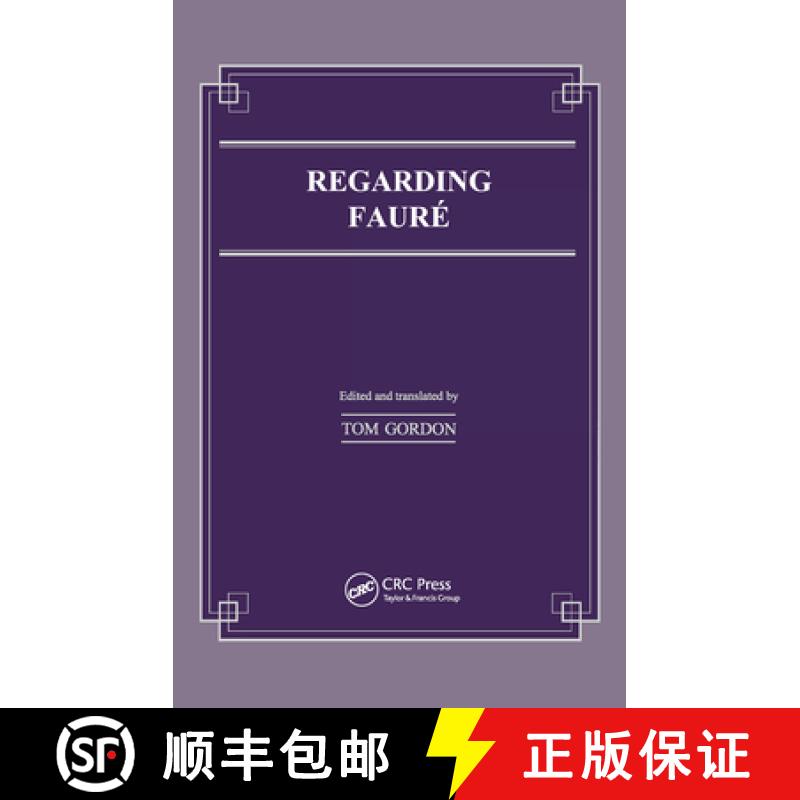 【3-4周达】Regarding Faure [9789057005497]