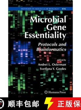 【3-4周达】Microbial Gene Essentiality: Protocols and Bioinformatics [9781588293787]
