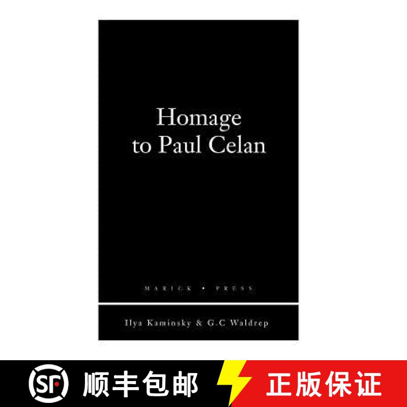 预订 Homage to Paul Celan [9781934851357]