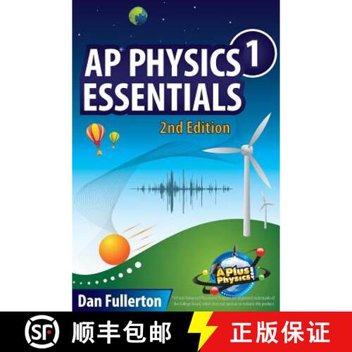 【3-4周达】AP Physics 1 Essentials: An APlusPhysics Guide [9780990724308]