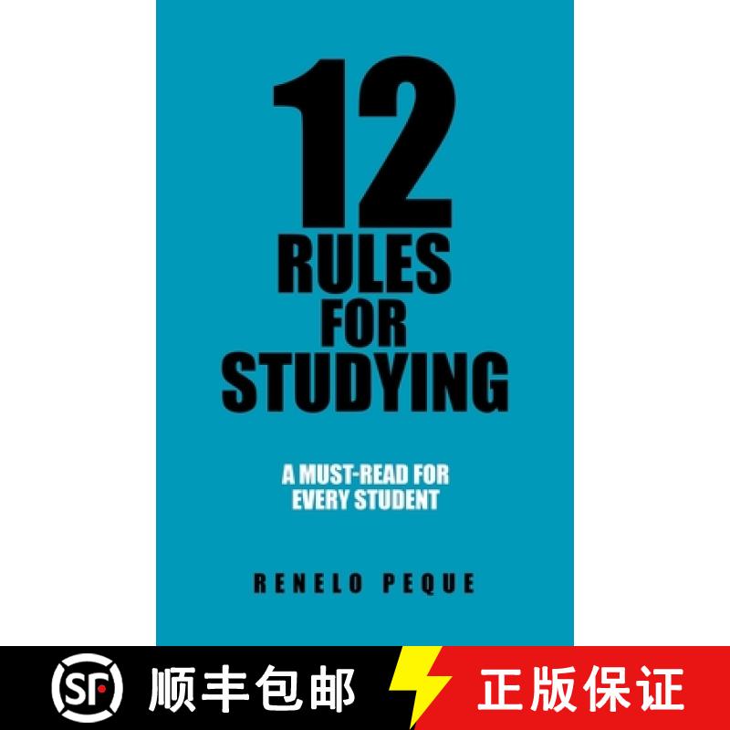 【3-4周达】12 Rules for Studying: A Must-Read for Every Student [9781504324502]