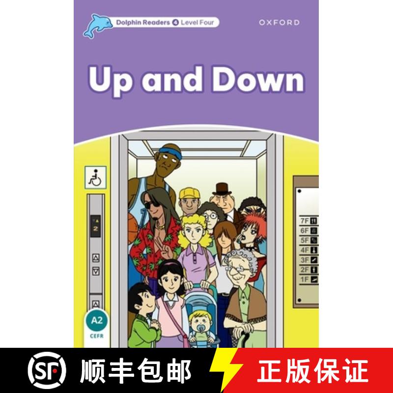 【3-4周达】Dolphin Readers: Level 4: 625-Word Vocabularyup and Down [9780194401098]