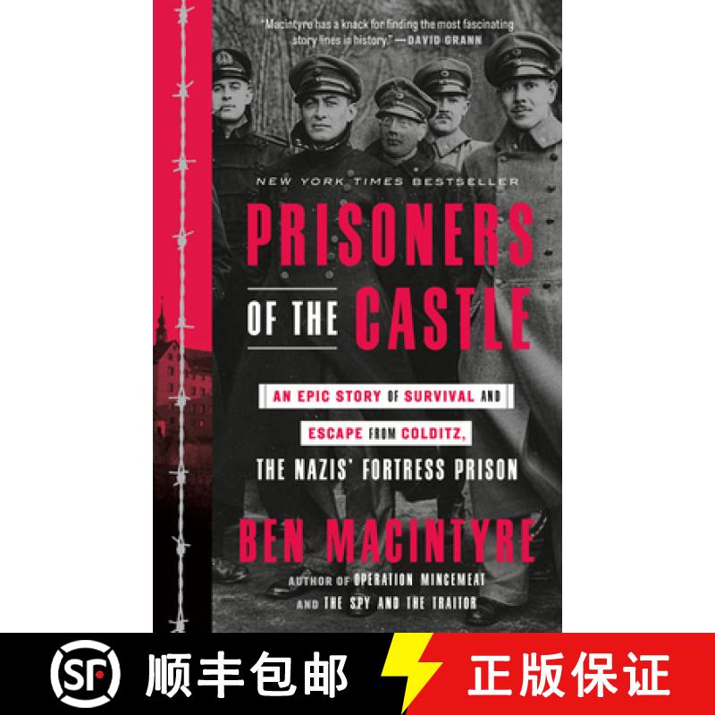 【3-4周达】Prisoners of the Castle: An Epic Story of Survival and Escape from Colditz, the Nazis' For... [9780593136355]