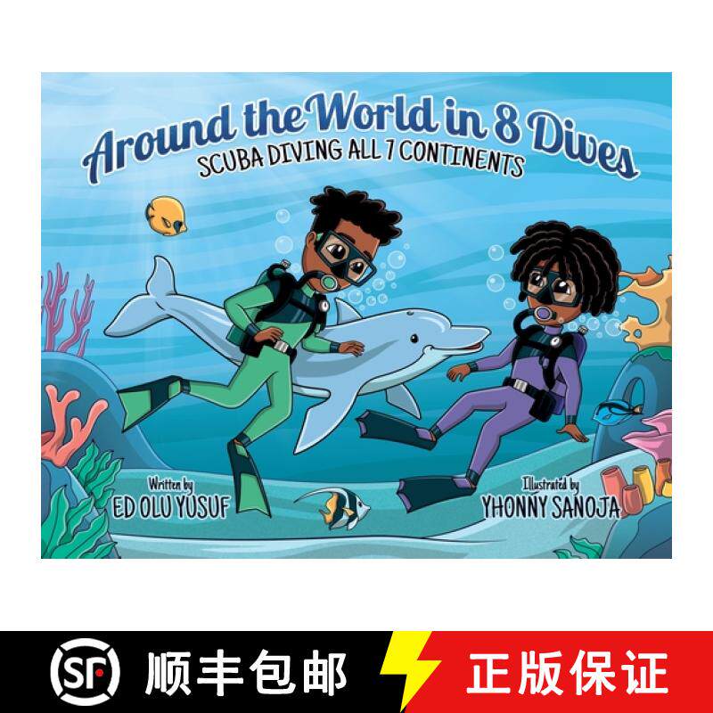 【3-4周达】Around the World in 8 Dives: Scuba Diving all 7 Continents [9781957092737]