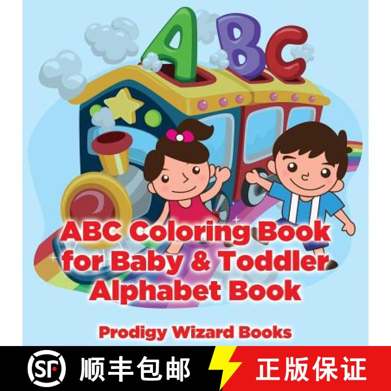 【2-3周达】ABC Coloring Book for Baby & Toddler I Alphabet Book [9781683230731]