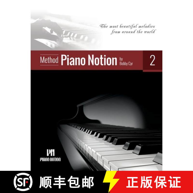 预订 Piano Notion Method Book Two: The most beautiful melodies from around the world [9790900155177]