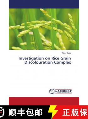 预订 Investigation on Rice Grain Discolouration Complex [9786203193503]