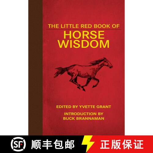 【3-4周达】精装 The Little Red Book of Horse Wisdom [9781616087074]