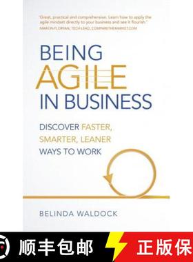 【3-4周达】Being Agile in Business: Discover Faster, Smarter, Leaner Ways to Work [9781292083704]