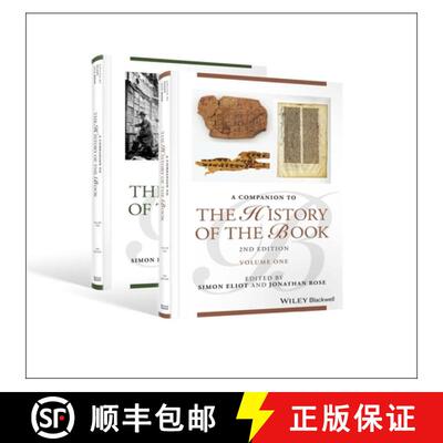 【3-4周达】A Companion To The History Of The Book, 2Nd Edition 2 Volume Set [Wiley文学] [9781119018179]