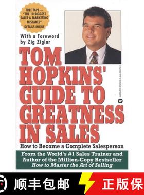 【3-4周达】Tom Hopkin's Guide to Greatness in Sales: How to Become a Complete Salesperson [9780446393706]