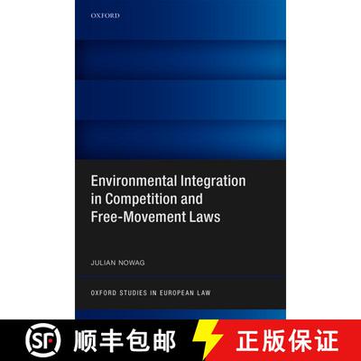 【3-4周达】Environmental Integration in Competition and Free-Movement Laws [9780198753803]