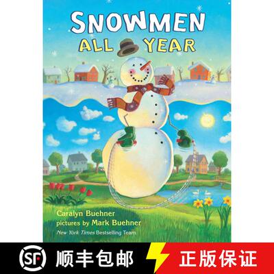 【3-4周达】精装 Snowmen All Year [9780803733831]