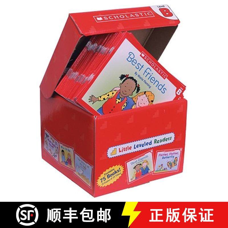 预订 Little Leveled Readers: Level B Box Set: Just the Right Level to Help Young Readers Soar! [9780545067683]