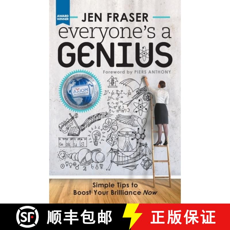 【3-4周达】Everyone's a Genius: Simple Tips to Boost Your Brilliance Now [9780994171511]
