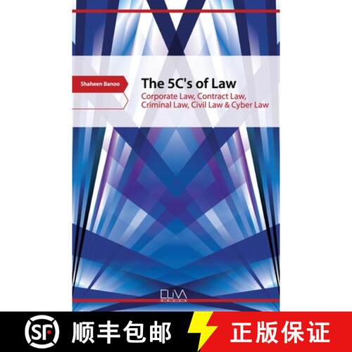 【3-4周达】The 5C's of Law: Corporate Law, Contract Law, Criminal Law, Civil Law & Cyber Law [9781952751806]
