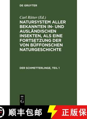 预订 Der Schmetterlinge, Teil 1 [9783112674277]