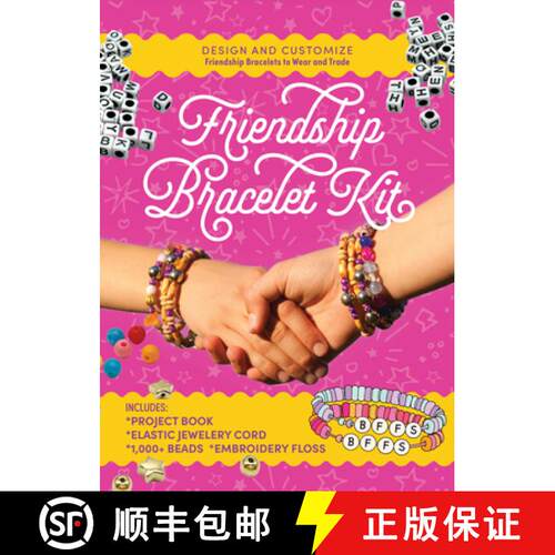 【3-4周达】Friendship Bracelet Kit: Design and Customize Friendship Bracelets to Wear and Trade – In... [9780785846383]