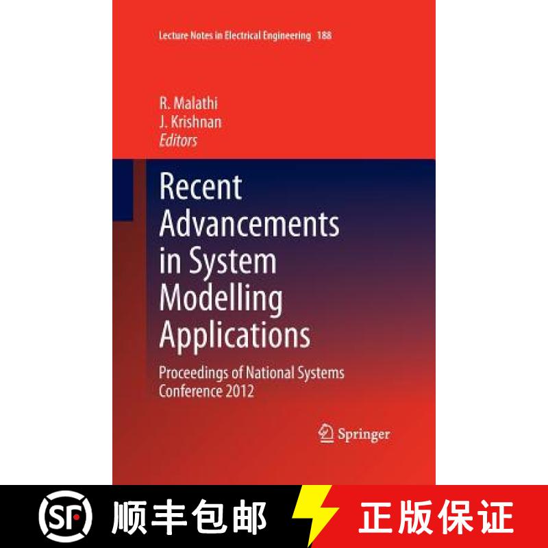 【3-4周达】Recent Advancements in System Modelling Applications : Proceedings of National Systems Con... [9788132217206]